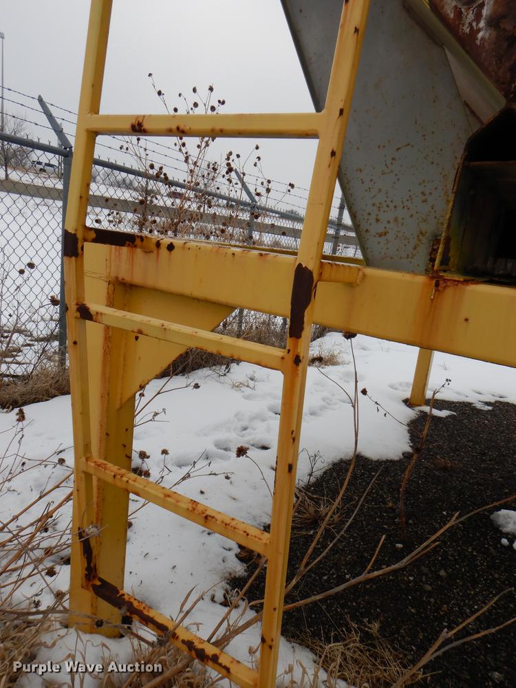 image for item DE0105 Shop built stainless steel salt conveyor hopper