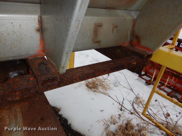 image for item DE0105 Shop built stainless steel salt conveyor hopper