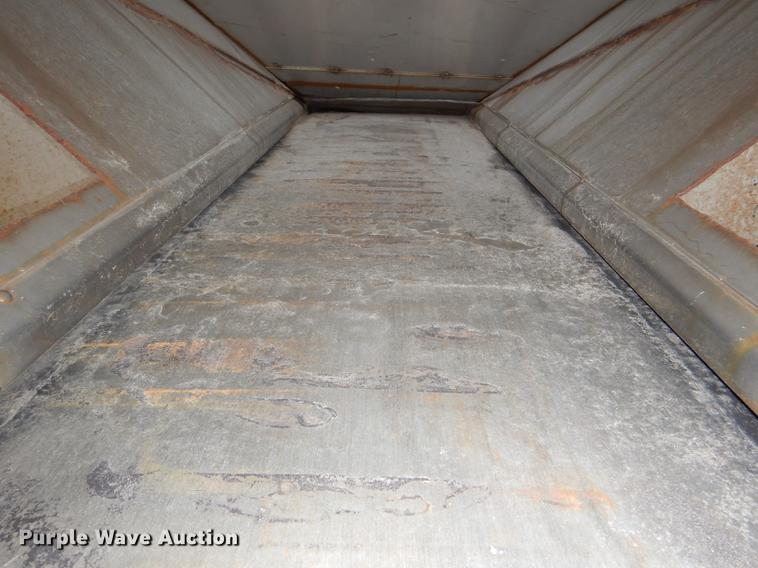 image for item DE0105 Shop built stainless steel salt conveyor hopper