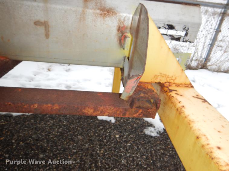 image for item DE0105 Shop built stainless steel salt conveyor hopper