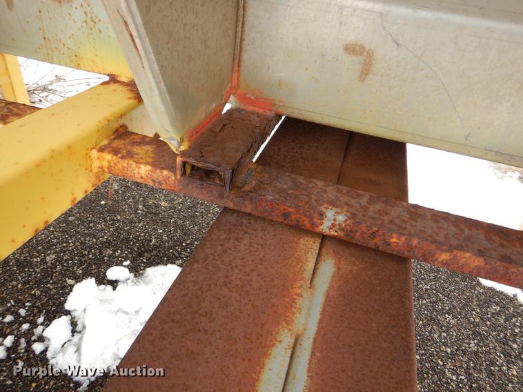 image for item DE0105 Shop built stainless steel salt conveyor hopper
