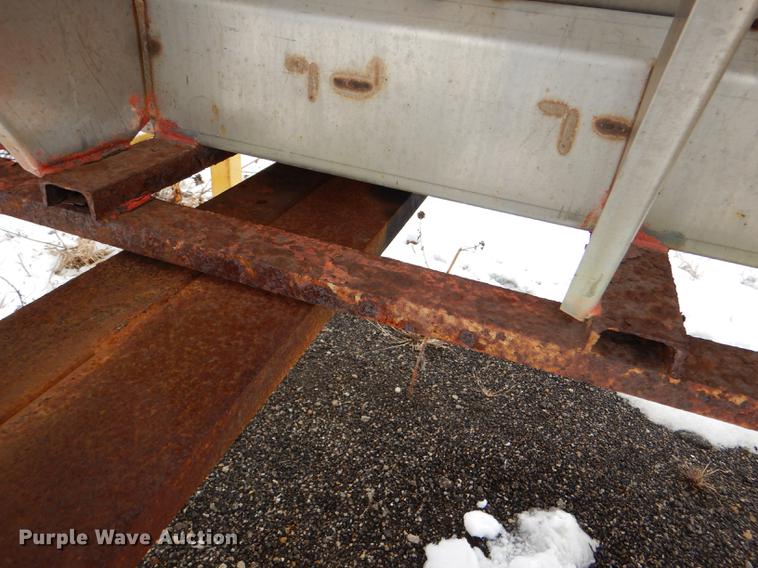 image for item DE0105 Shop built stainless steel salt conveyor hopper