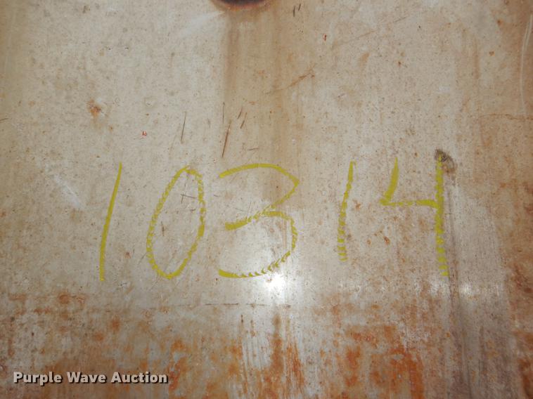 image for item DE0105 Shop built stainless steel salt conveyor hopper