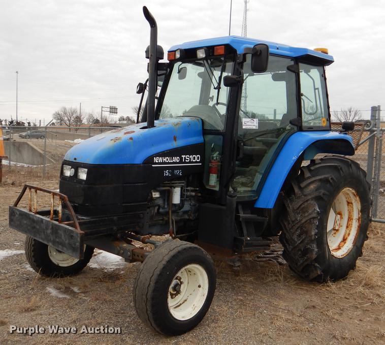 image for item DE0107 2002 New Holland TS100 tractor