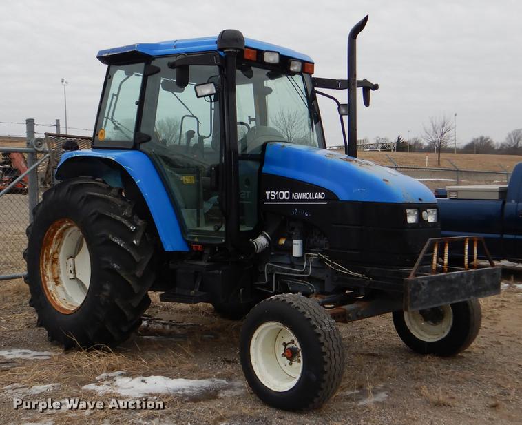 image for item DE0107 2002 New Holland TS100 tractor