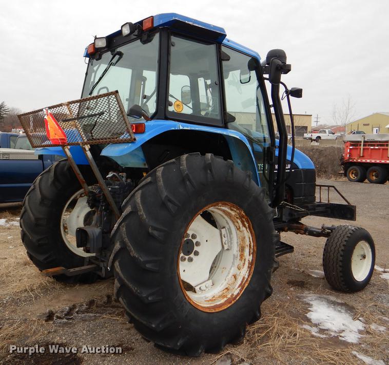 image for item DE0107 2002 New Holland TS100 tractor