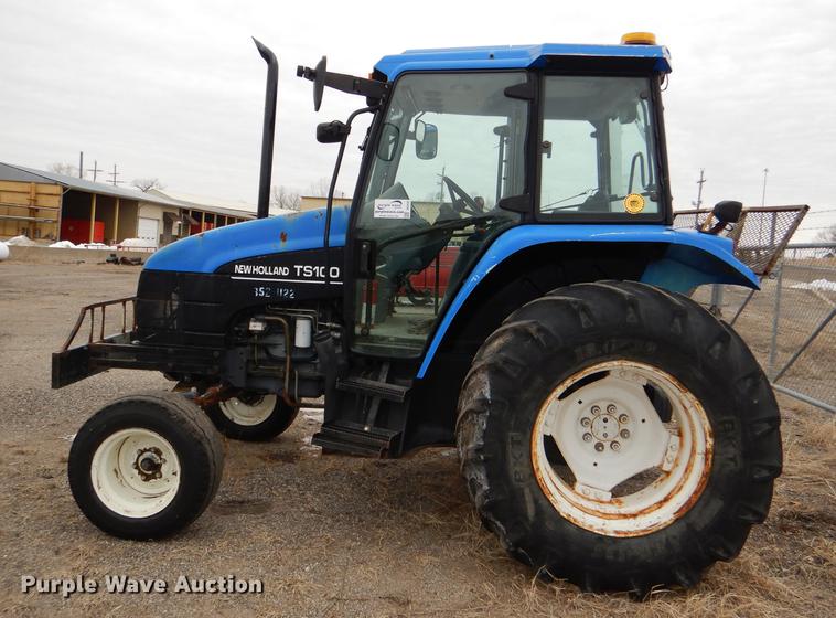 image for item DE0107 2002 New Holland TS100 tractor