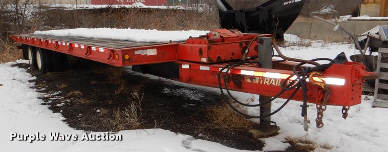 image for item DE0108 2006 Trail-Eze TE401 tilt deck equipment trailer