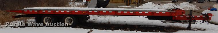 image for item DE0108 2006 Trail-Eze TE401 tilt deck equipment trailer