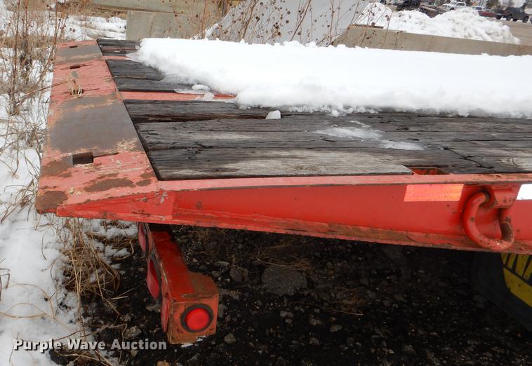 image for item DE0108 2006 Trail-Eze TE401 tilt deck equipment trailer