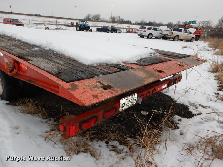 image for item DE0108 2006 Trail-Eze TE401 tilt deck equipment trailer