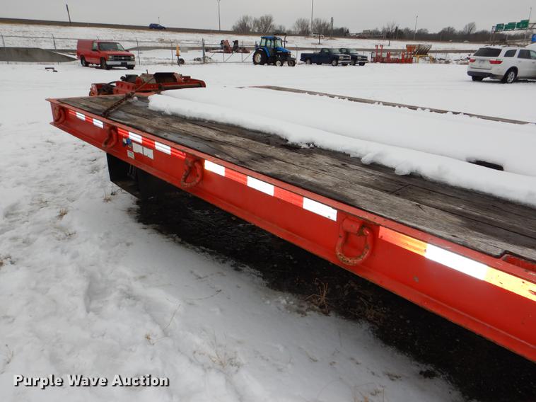image for item DE0108 2006 Trail-Eze TE401 tilt deck equipment trailer