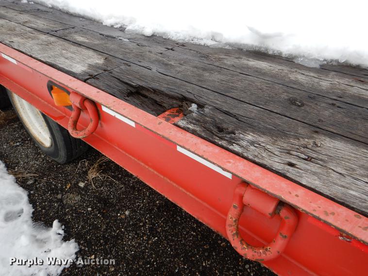 image for item DE0108 2006 Trail-Eze TE401 tilt deck equipment trailer