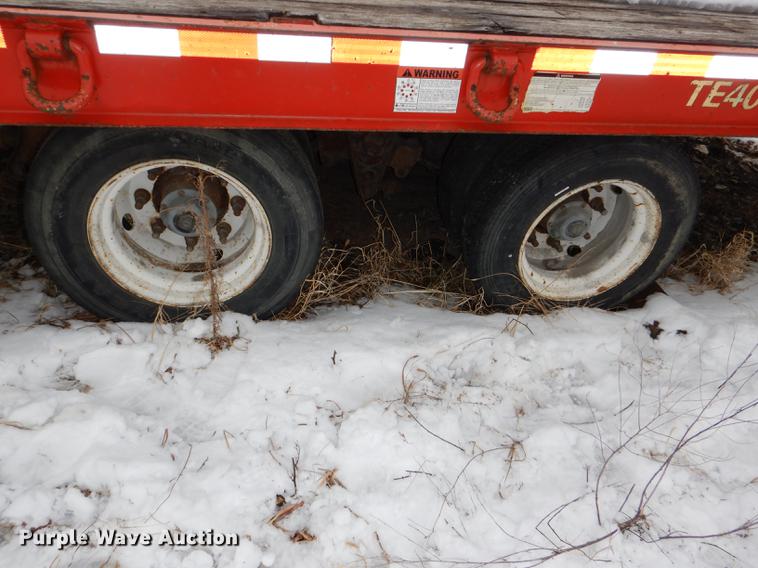 image for item DE0108 2006 Trail-Eze TE401 tilt deck equipment trailer