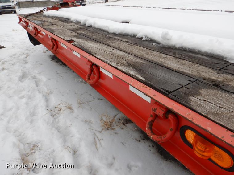 image for item DE0108 2006 Trail-Eze TE401 tilt deck equipment trailer