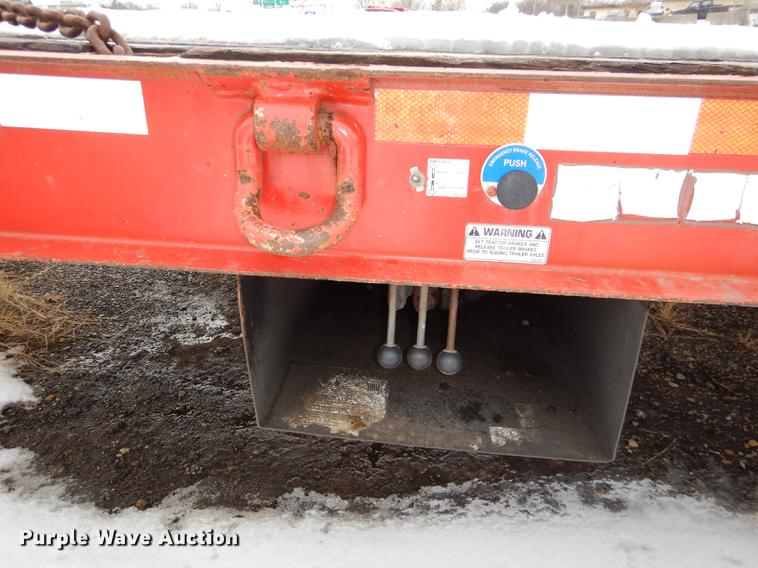 image for item DE0108 2006 Trail-Eze TE401 tilt deck equipment trailer