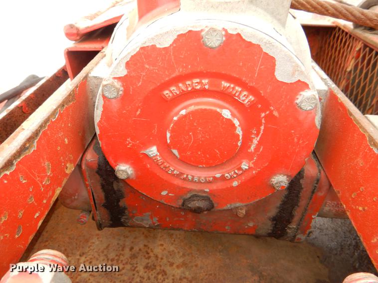 image for item DE0108 2006 Trail-Eze TE401 tilt deck equipment trailer