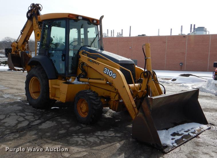 image for item DE0112 2003 John Deere 310G backhoe