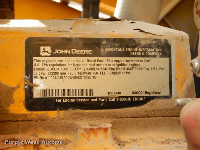 image for item DE0112 2003 John Deere 310G backhoe