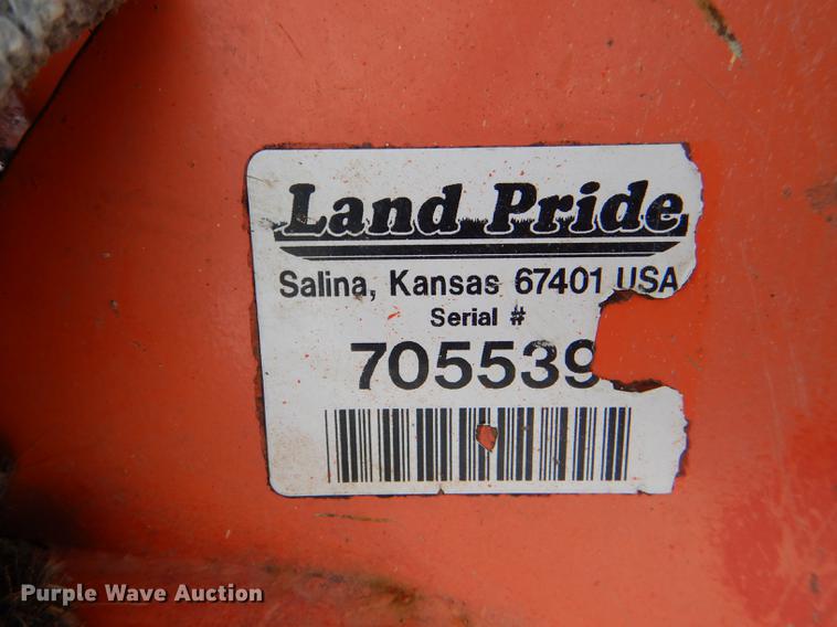 image for item DE0120 2011 Land Pride RCBM6615 batwing rotary mower