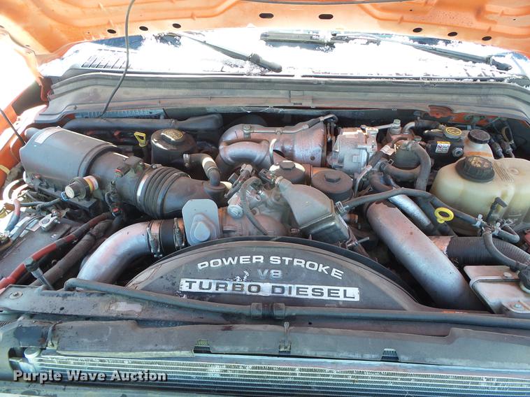 image for item DF2958 2009 Ford F250 Super Duty XL Crew Cab utility bed pickup truck