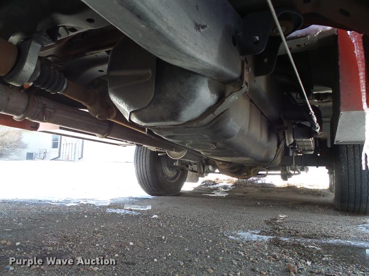 image for item DF2958 2009 Ford F250 Super Duty XL Crew Cab utility bed pickup truck