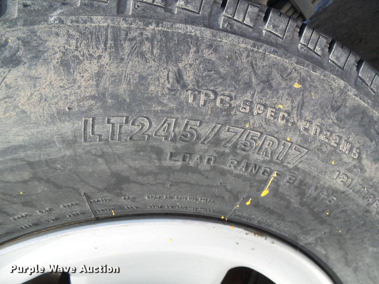 image for item DF2958 2009 Ford F250 Super Duty XL Crew Cab utility bed pickup truck