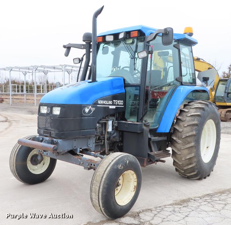 image for item DN9093 2002 New Holland TS100 tractor
