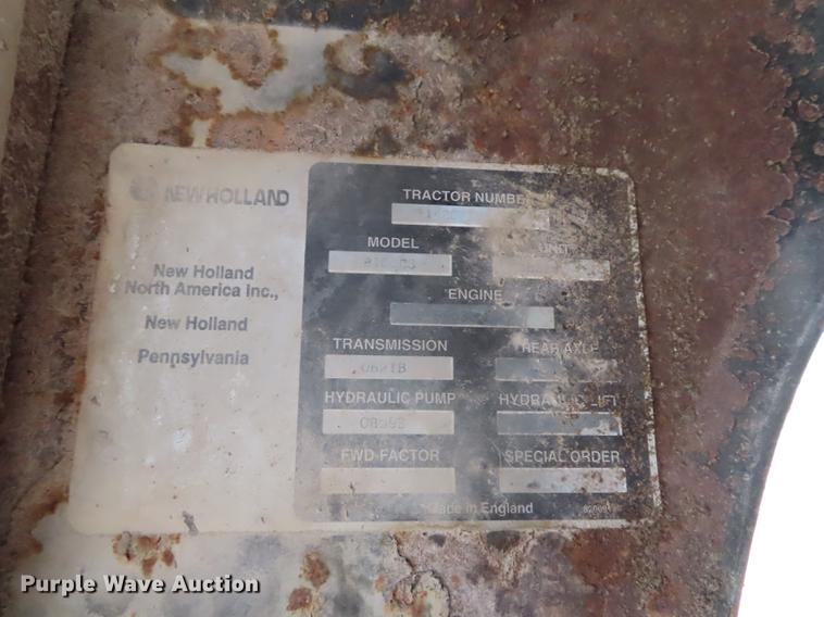 image for item DN9095 2000 New Holland TS100 tractor