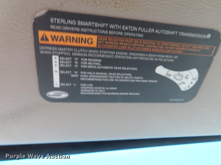 image for item DN9096 2001 Sterling LT7500 dump truck