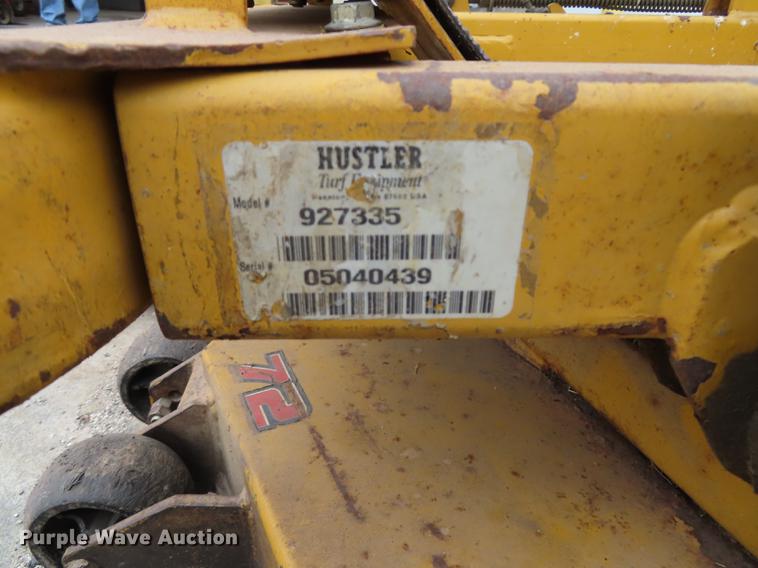 image for item DN9108 2006 Hustler Super Z ZTR lawn mower