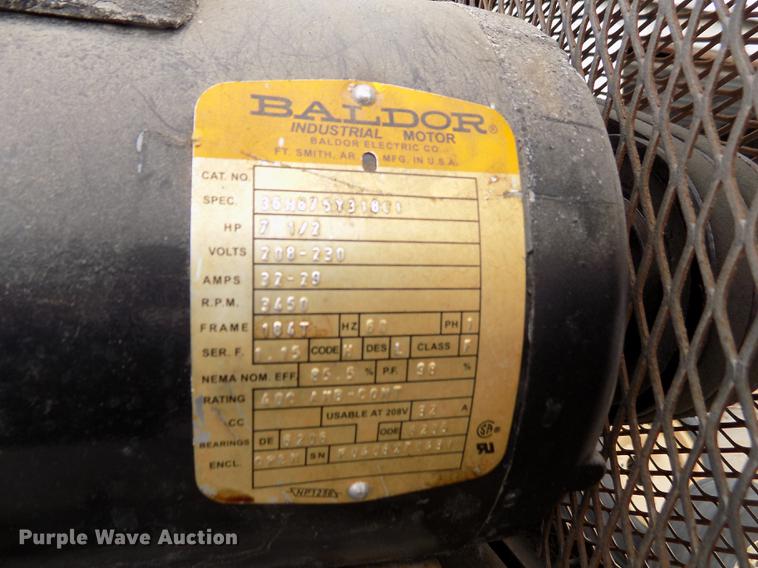 image for item EH9390 2004 Industrial Air B71V84-M-3 air compressor