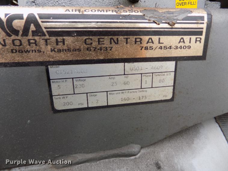 image for item EH9391 Industrial Gold Series C1521E80H air compressor