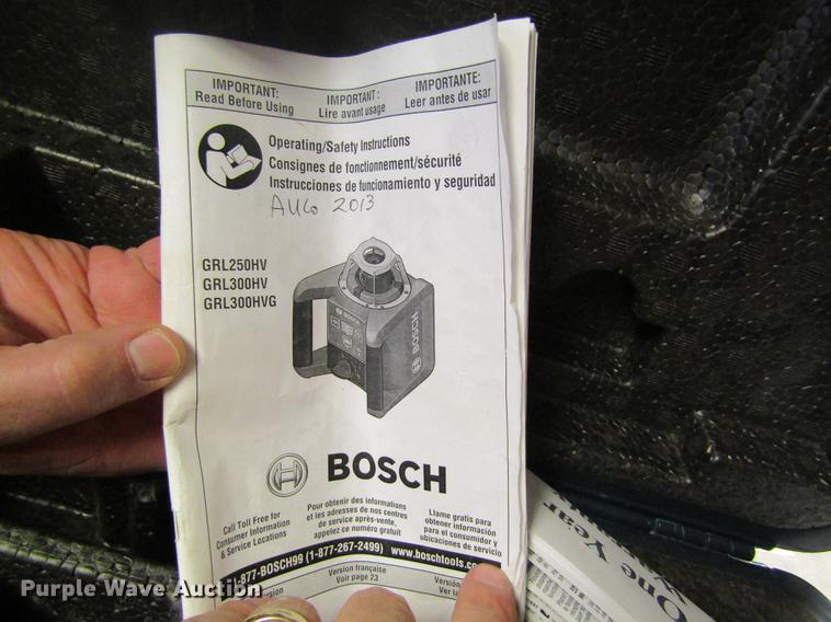image for item EH9418 Bosch GRL250HV laser level