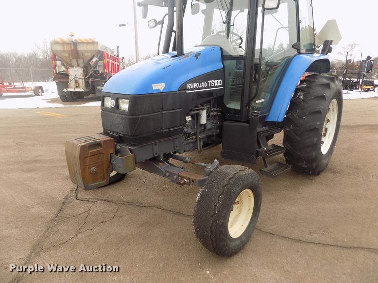 image for item FH9112 2001 New Holland TS100 tractor