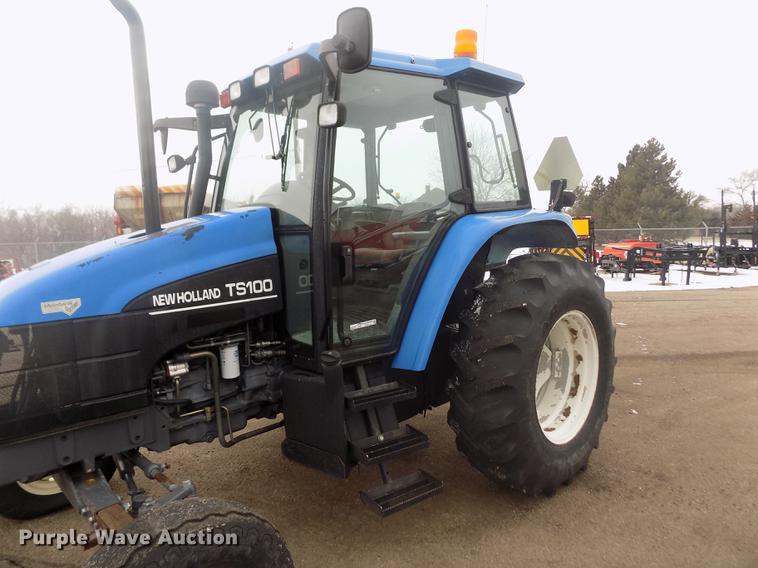 image for item FH9112 2001 New Holland TS100 tractor