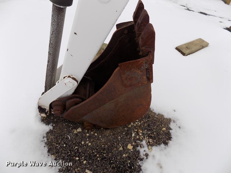 image for item FH9116 2001 Bobcat skid steer backhoe