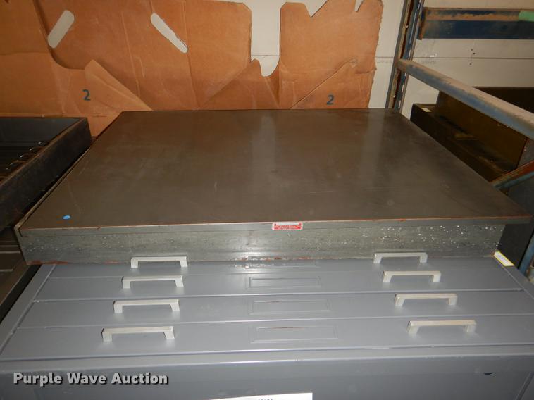 image for item FM9856 (3) five drawer plan file cabinets