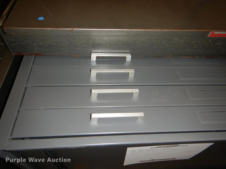 image for item FM9856 (3) five drawer plan file cabinets