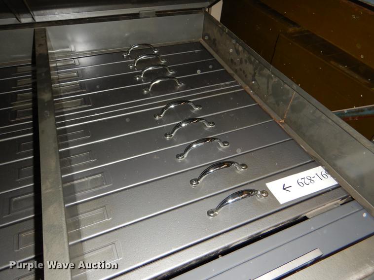 image for item FM9856 (3) five drawer plan file cabinets