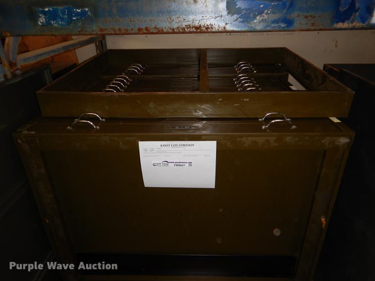 image for item FM9857 (3) five drawer plan file cabinets