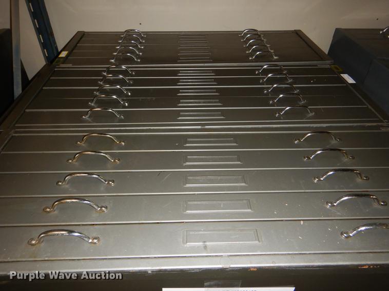 image for item FM9859 (3) five drawer plan file cabinets