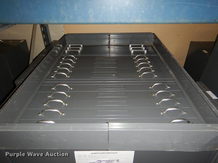 image for item FM9861 (3) five drawer plan file cabinets