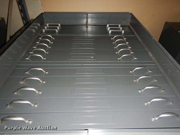 image for item FM9861 (3) five drawer plan file cabinets