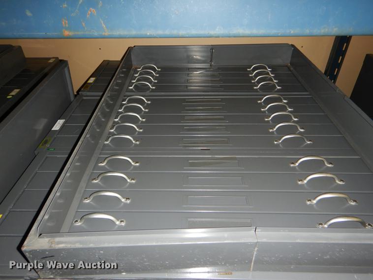 image for item FM9862 (3) five drawer plan file cabinets