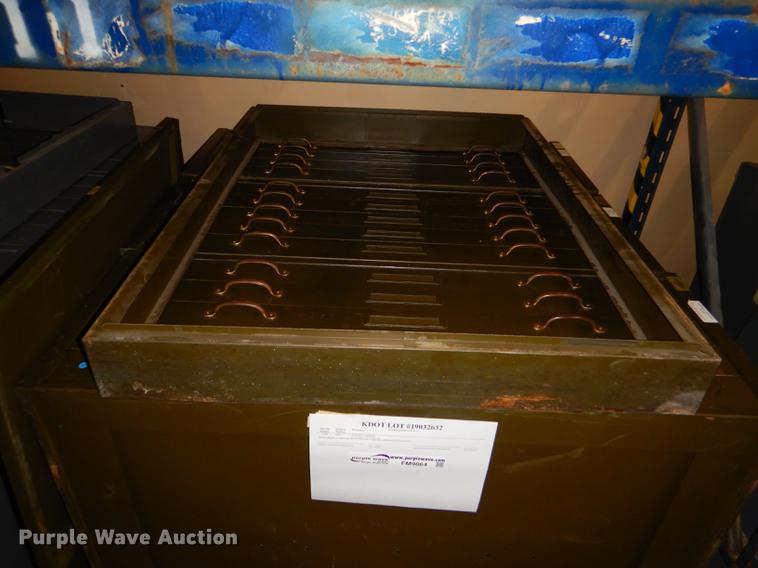 image for item FM9864 (3) five drawer plan file cabinets