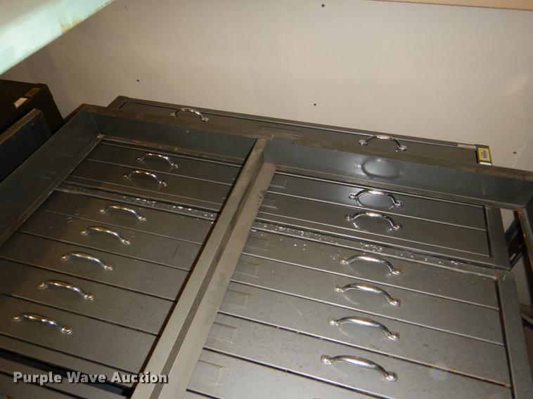 image for item FM9868 (3) five drawer plan file cabinets