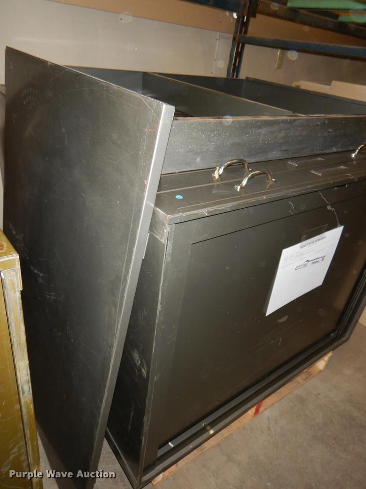 image for item FM9868 (3) five drawer plan file cabinets