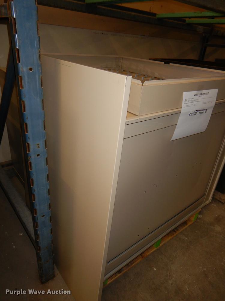 image for item FM9869 (3) five drawer plan file cabinets