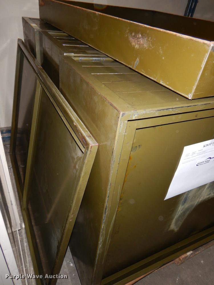 image for item FM9870 (3) five drawer plan file cabinets